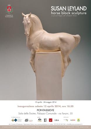 Susan Leyland - Horse block sculpture